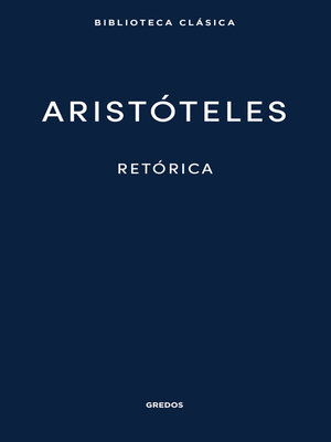 cover image of Retórica
